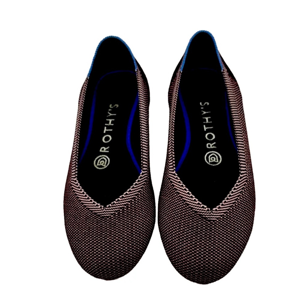 Rothy’s Retired Plum Birdseye Flats Size 6